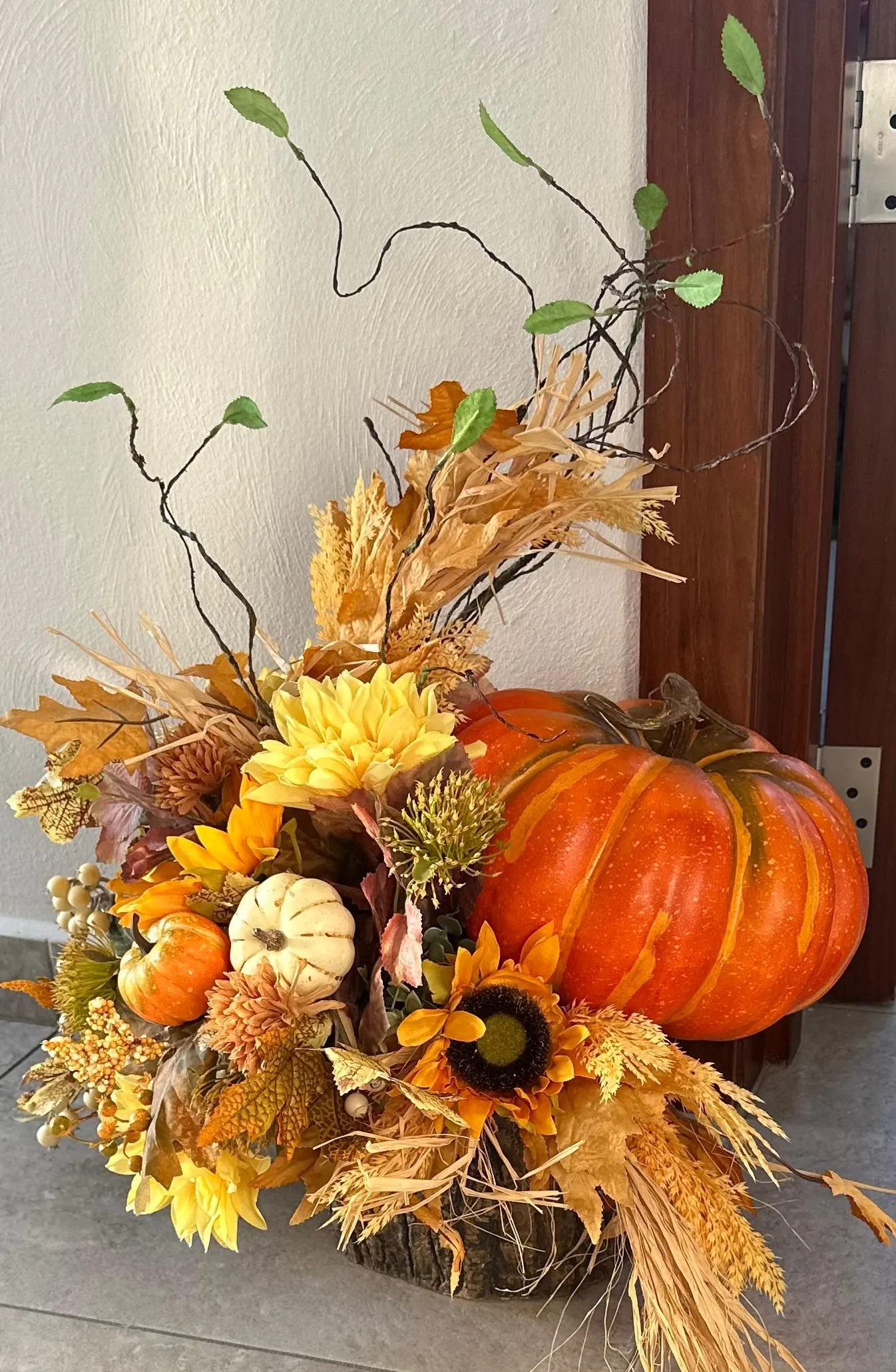 Colección Otoñal — flores artificiales premium